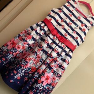 Girls Floral Dress, size 10